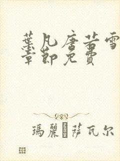 叶凡唐若雪最新章节免费