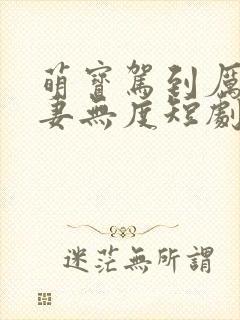 萌宝驾到厉总宠妻无度短剧