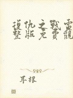 复仇之战电影完整版免费观看