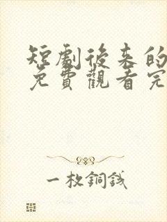 短剧后来的我们免费观看完整版高清封面