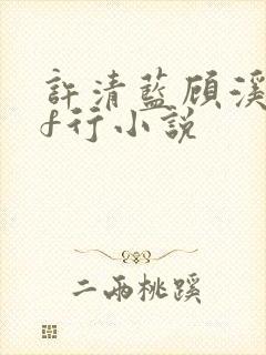 许清蓝顾溪云周f行小说