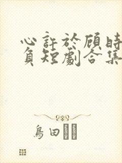 心许于顾时光不负短剧合集封面