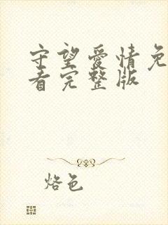 守望爱情免费观看完整版