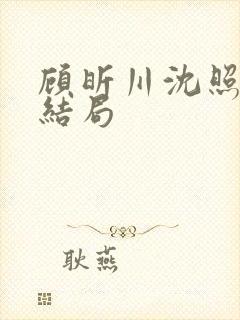 顾昕川沈照微大结局