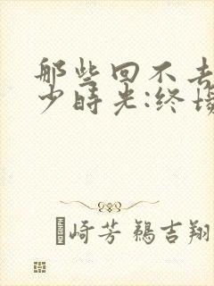 那些回不去的年少时光:终场