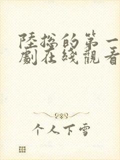 陆总的第一宠短剧在线观看封面