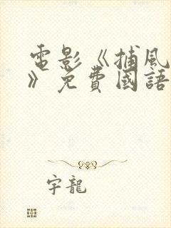 电影《捕风追影》免费国语hd封面