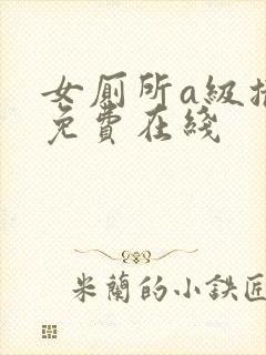 女厕所a级撒尿免费在线封面