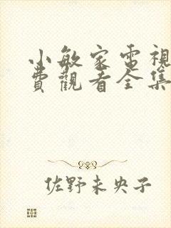 小敏家电视剧免费观看全集完整版