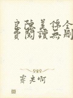 良陈美锦全文免费阅读无删减笔趣阁