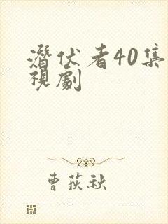 潜伏者40集电视剧