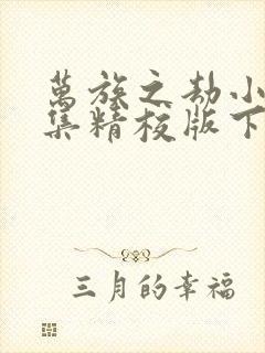 万族之劫小说全集精校版下载封面