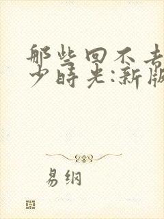 那些回不去的年少时光:新版