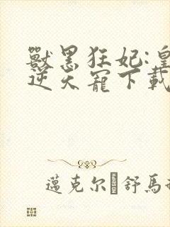 兽黑狂妃:皇叔逆天宠下载txt下封面