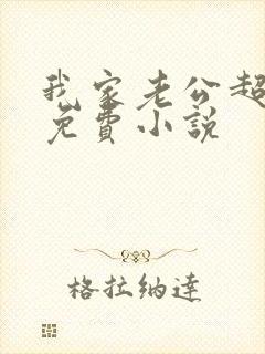 我家老公超宠哒免费小说封面