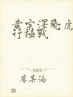 黄宗泽飞虎之潜行极战