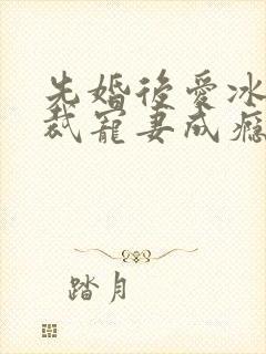 先婚后爱冰山总裁宠妻成瘾