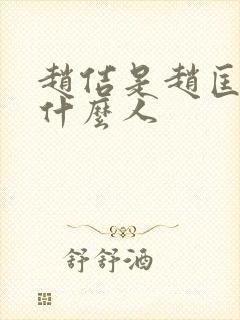 赵佶是赵匡胤的什么人封面