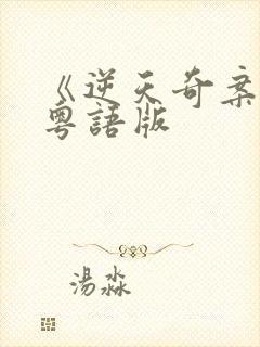 《逆天奇案2》粤语版封面