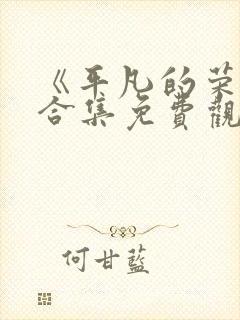 《平凡的荣耀》合集免费观看