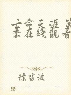 亡命天涯 第3季在线观看全集免费播放