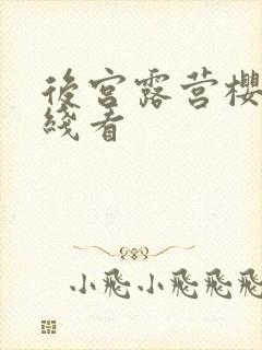 后宫露营樱花在线看