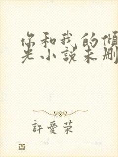 你和我的倾城时光小说未删减