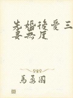 先婚后爱三少宠妻无度