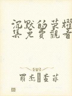 沉默的荣耀39集免费观看全集