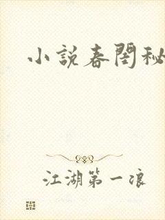 小说春闺秘史