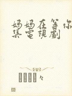 妈妈在等你多少集电视剧