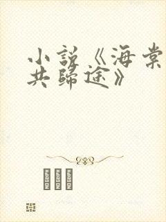 小说《海棠微雨共归途》