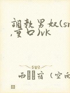 调教男奴(sm,重口)vk封面