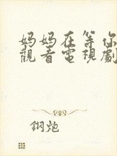 妈妈在等你免费观看电视剧第16集封面