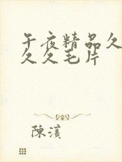 午夜精品久久久久久毛片