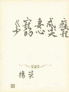 《宠妻成瘾:陆少的心尖宠》