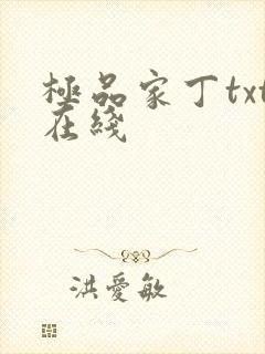 极品家丁txt在线封面