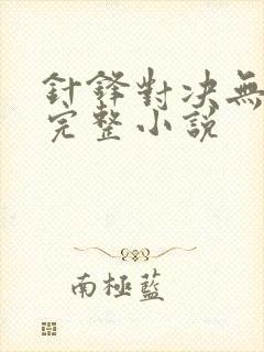 针锋对决无删减完整小说