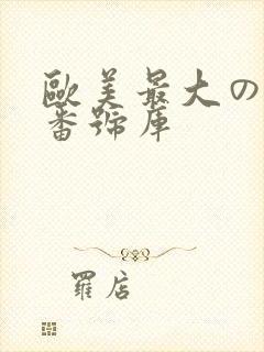 欧美最大のav番号库