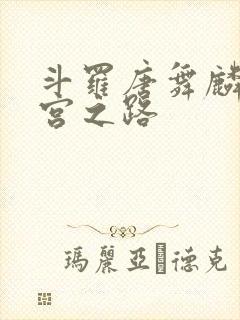 斗罗唐舞麟的后宫之路封面