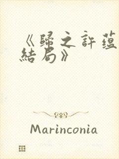 《归之许蕴京大结局》