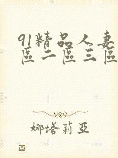 91精品人妻一区二区三区蜜桃2