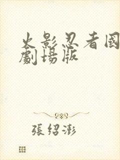 火影忍者国语版剧场版