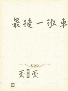 最后一班车小说