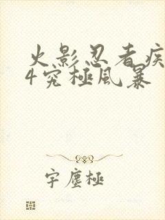 火影忍者疾风传4究极风暴