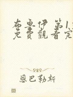 布鲁伊 第1季免费观看完整版