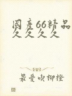 国产66精品久久久久久