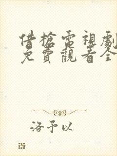 借枪电视剧高清免费观看全集封面