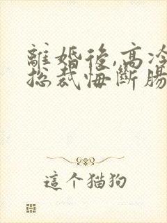 离婚后,高冷女总裁悔断肠 东望洋