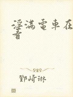 淫满电车在线观看